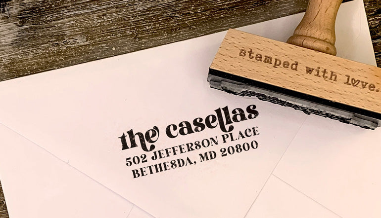 A Guide to the Best Address Stamps for Cards and Letters Stamped