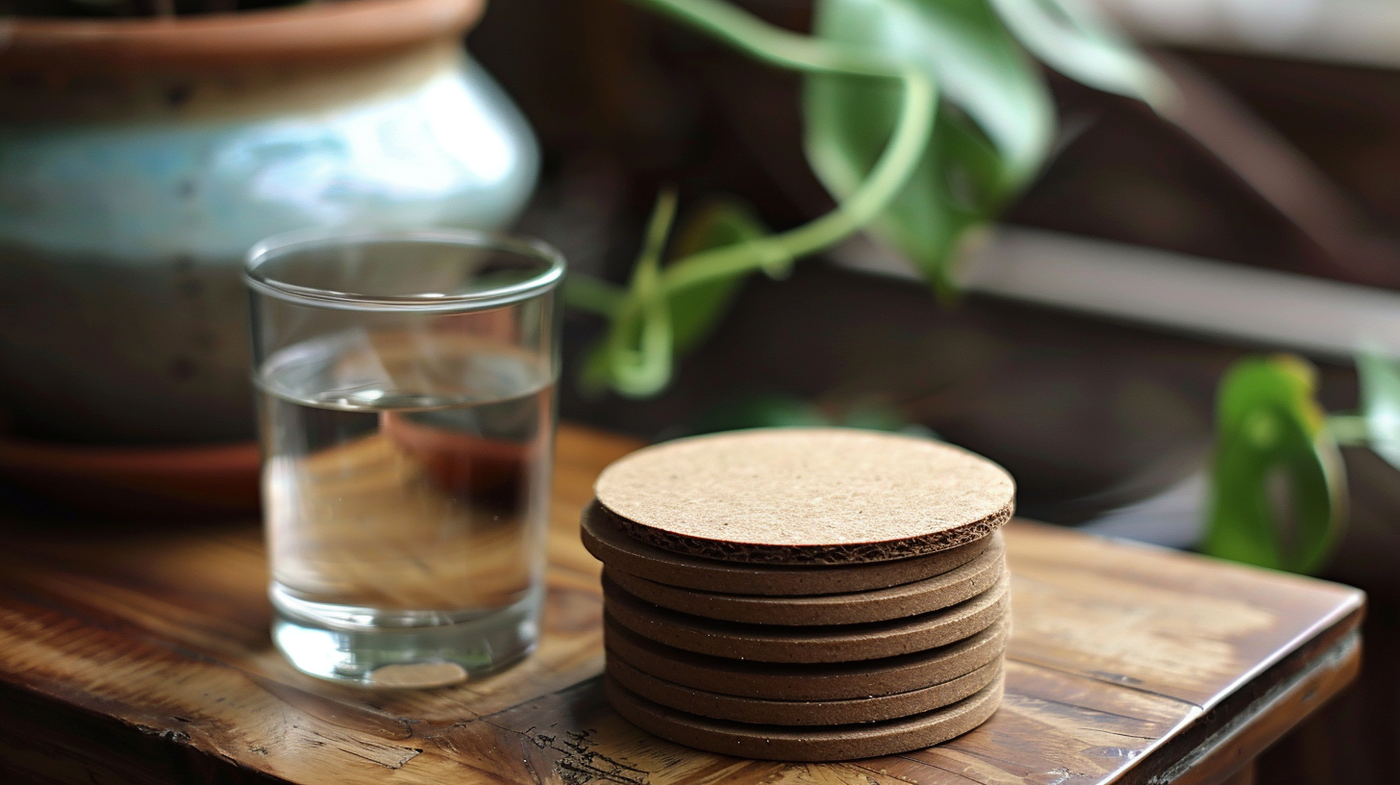 pulpboard coaster that is rated most absorbent