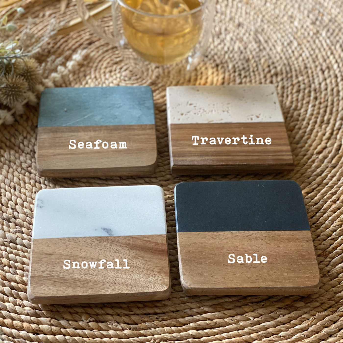 Coaster. Shop Custom Square Coasters | Stamped with Love