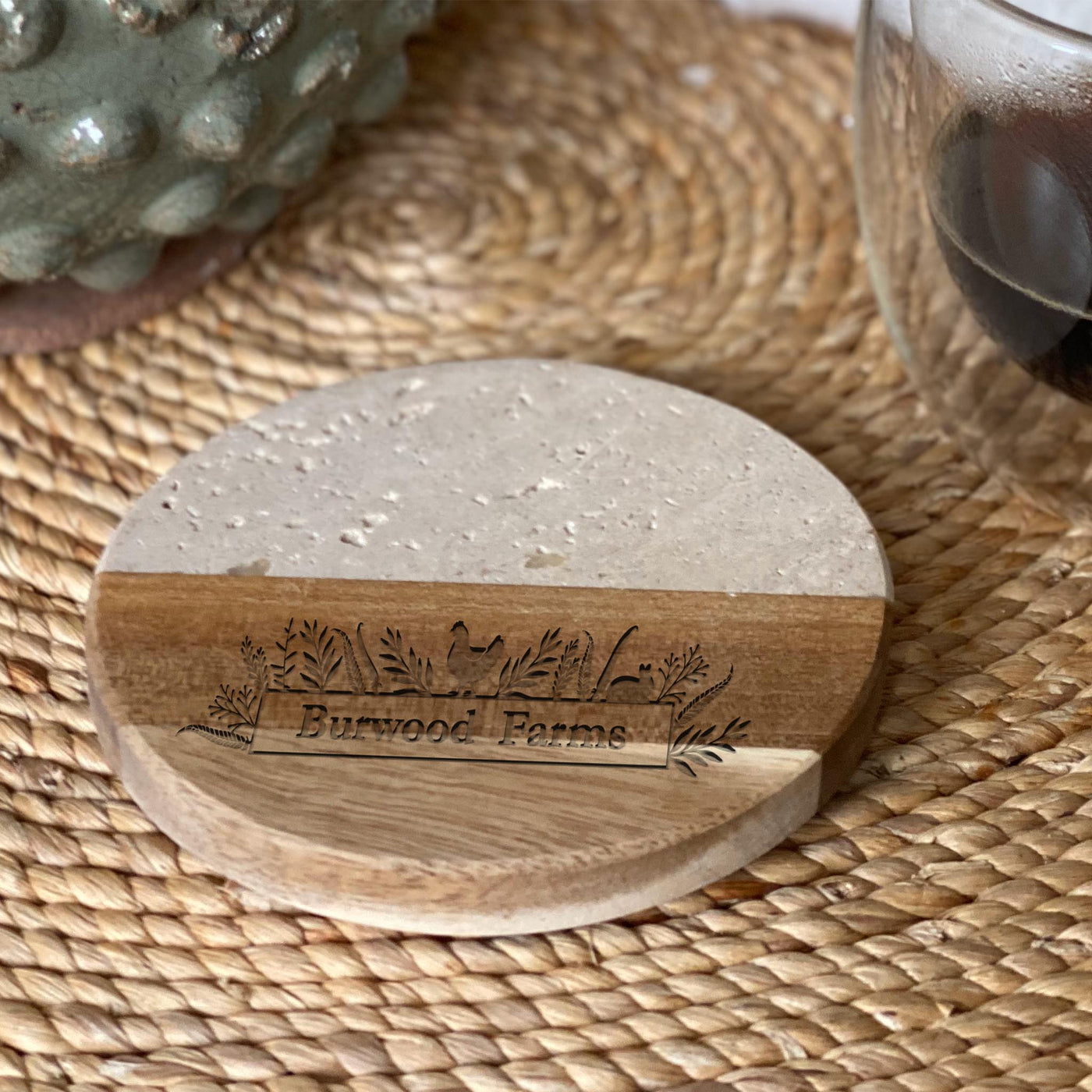 Custom Round Coasters