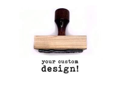Custom business Stamp with Handle