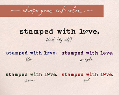 Share The Love Custom Packaging Stamp