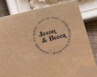 The Jaxon Wedding Stamp