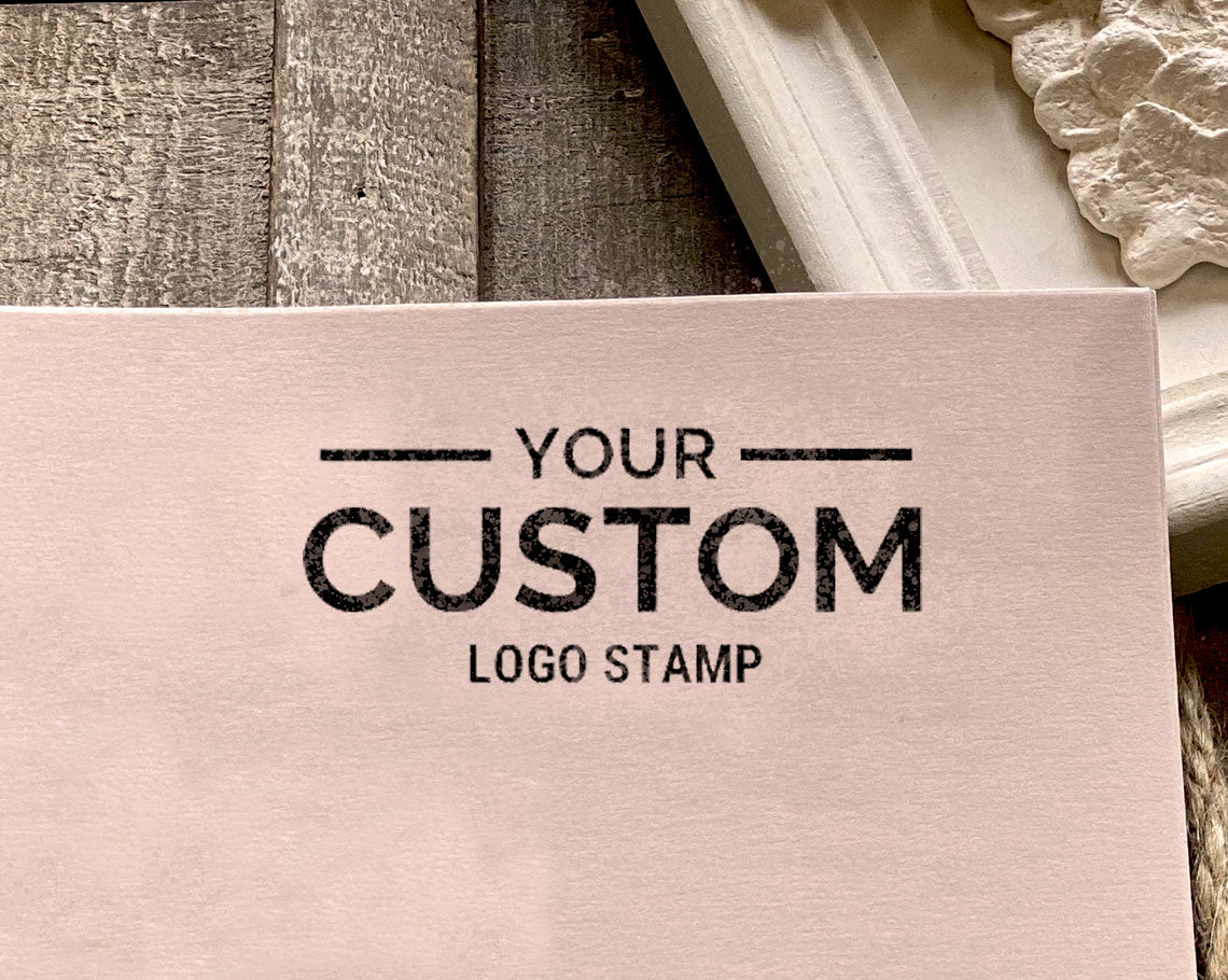 Business Logo Stamp with Custom Logo | Stamped with Love