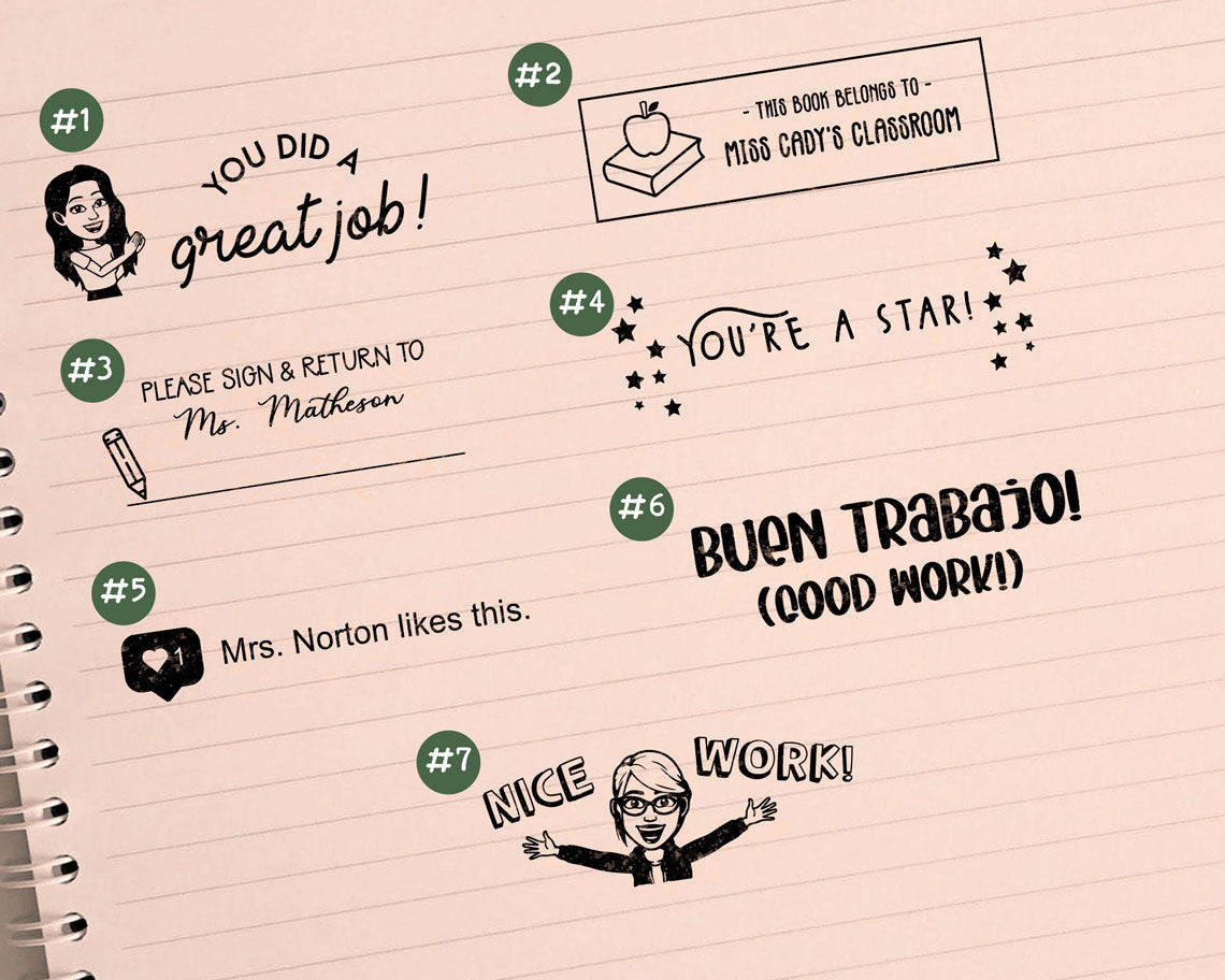 The Great Job Bitmoji Teacher Stamp